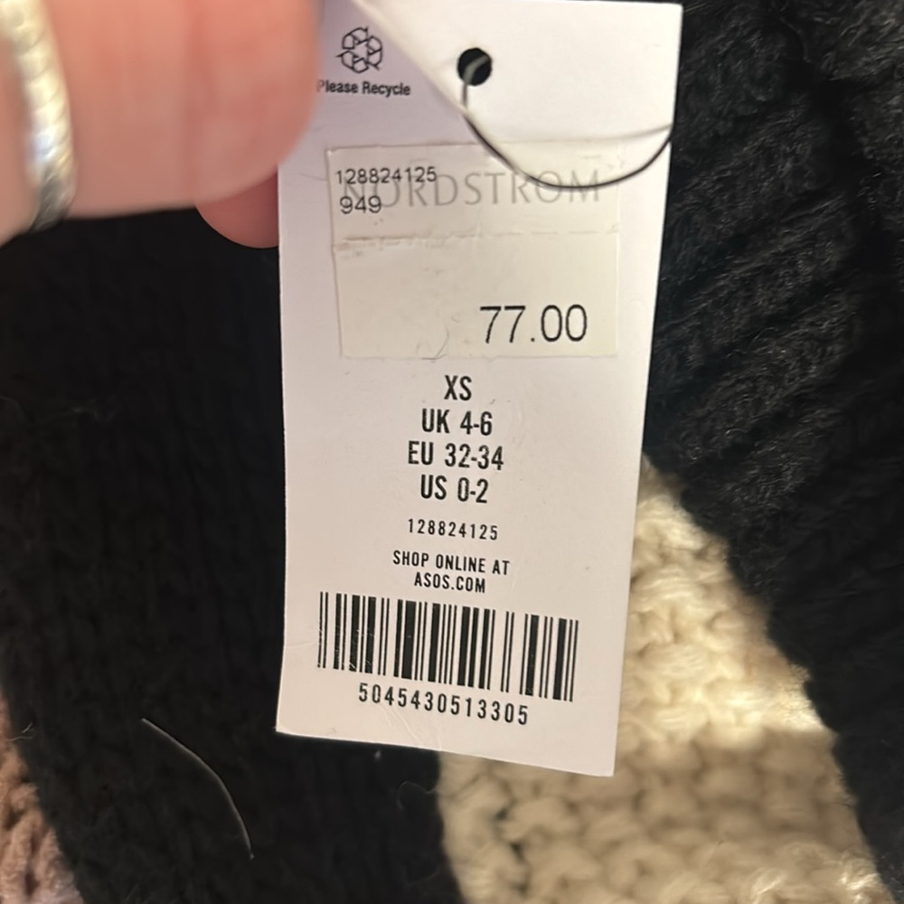 TOPSHOP STRIPED SWEATER - Picture 7 of 7